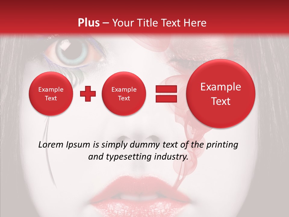 Design Vampire Cosmetic PowerPoint Template
