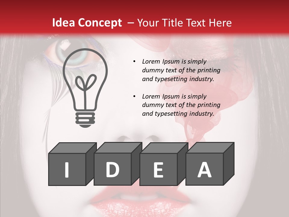 Design Vampire Cosmetic PowerPoint Template