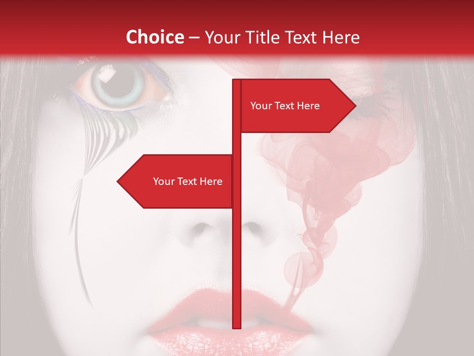 Design Vampire Cosmetic PowerPoint Template