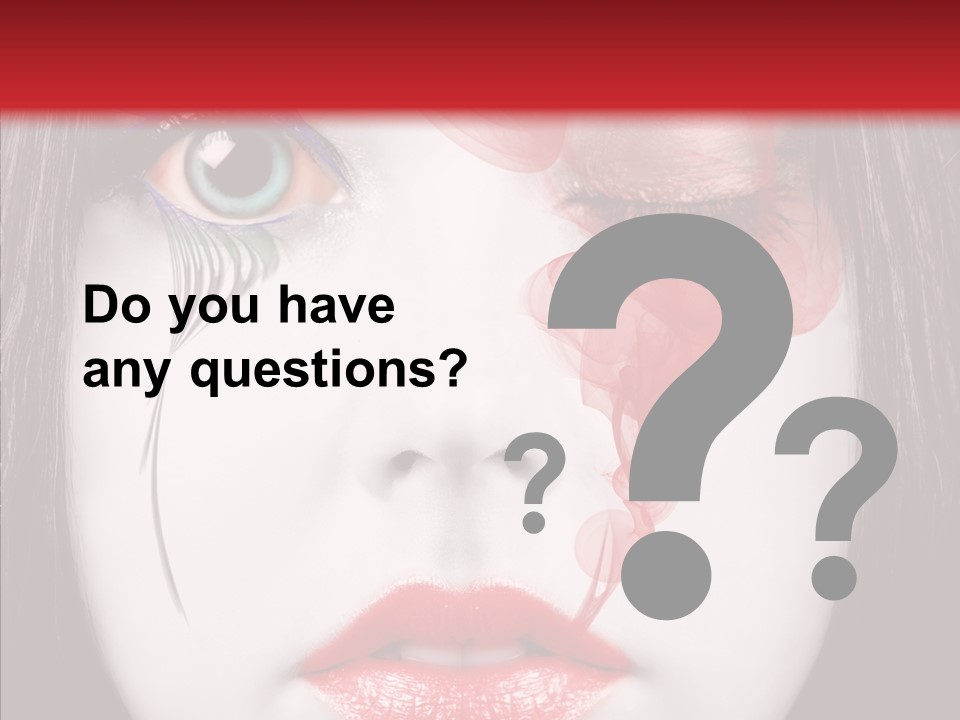 Design Vampire Cosmetic PowerPoint Template
