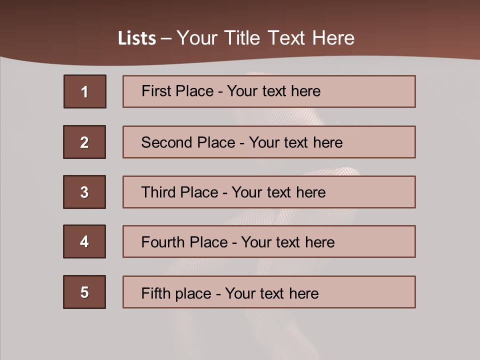Party Female Desire PowerPoint Template