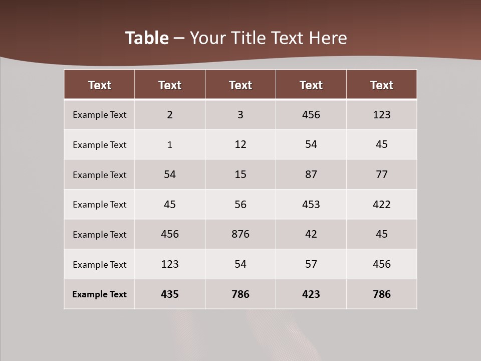 Party Female Desire PowerPoint Template