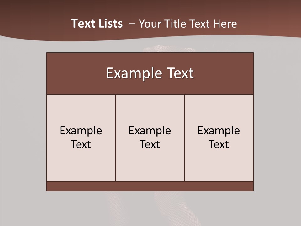 Party Female Desire PowerPoint Template