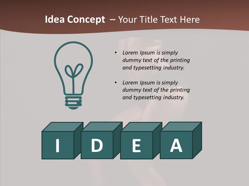 Party Female Desire PowerPoint Template