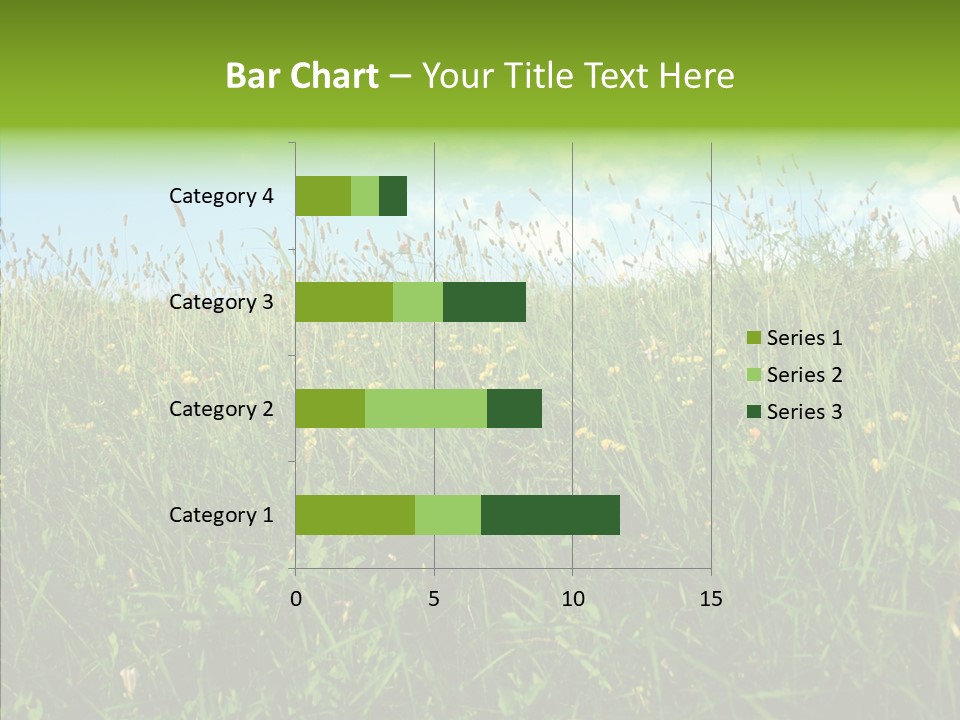 Land Blue Green PowerPoint Template