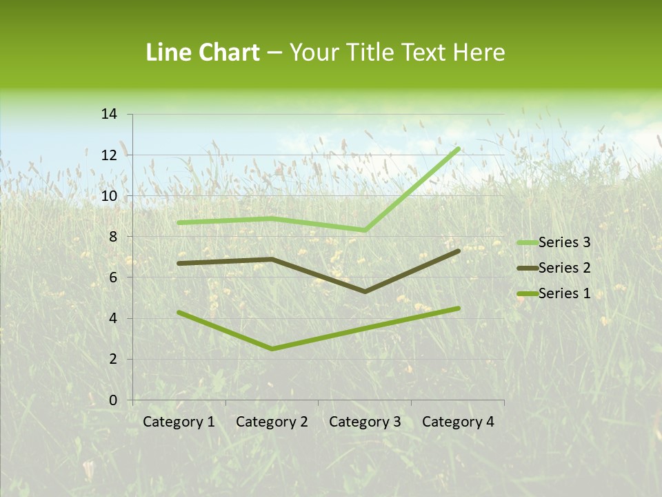 Land Blue Green PowerPoint Template