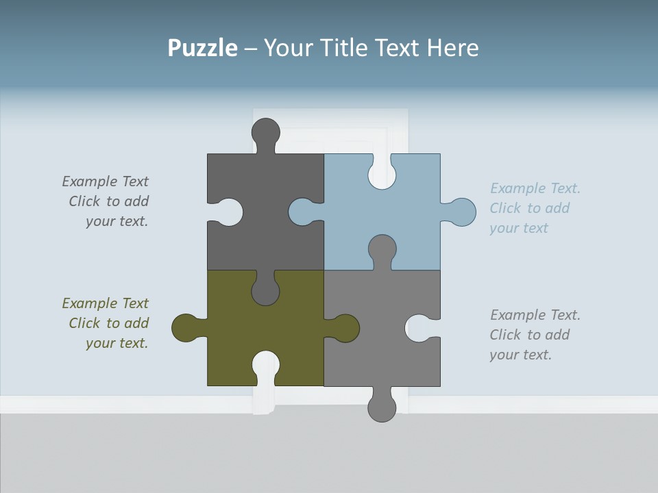 Ideas Frame Handle PowerPoint Template