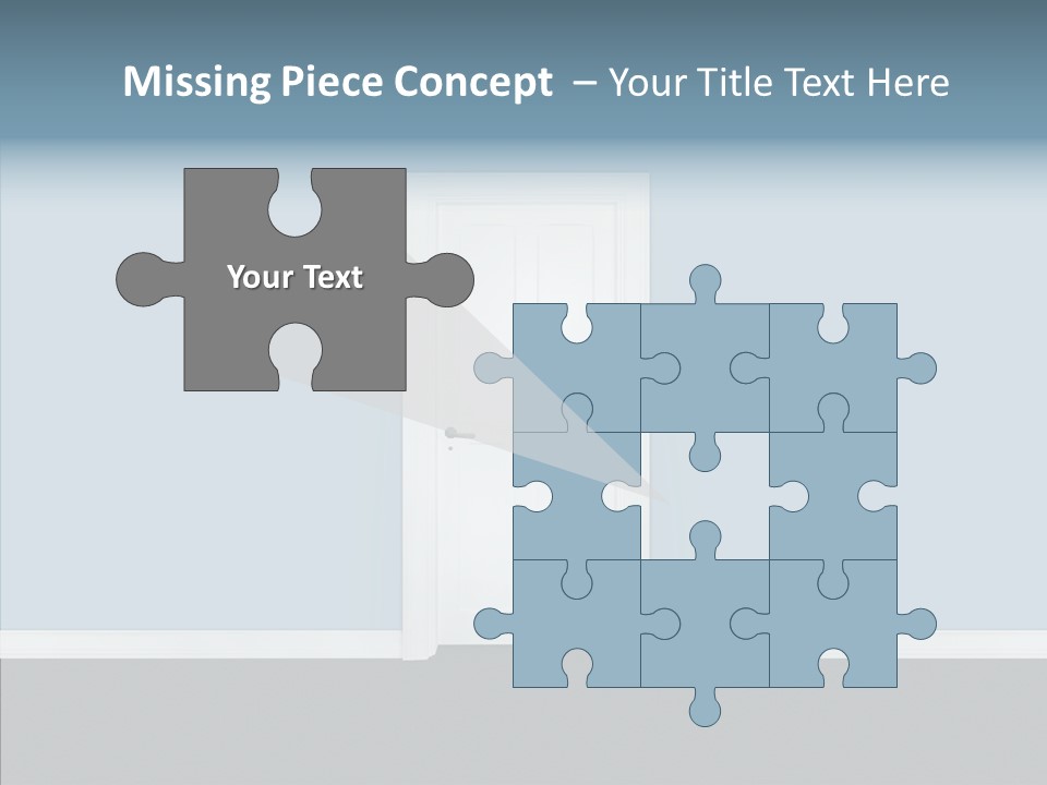 Ideas Frame Handle PowerPoint Template