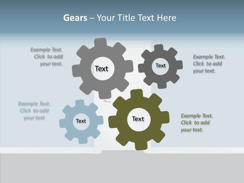 Ideas Frame Handle PowerPoint Template