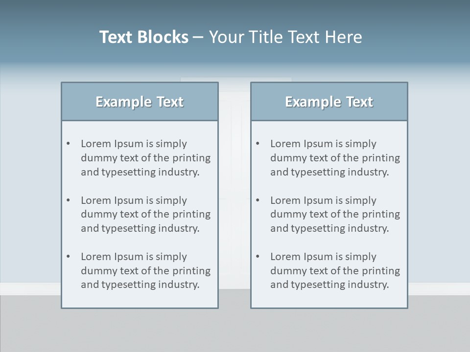 Ideas Frame Handle PowerPoint Template