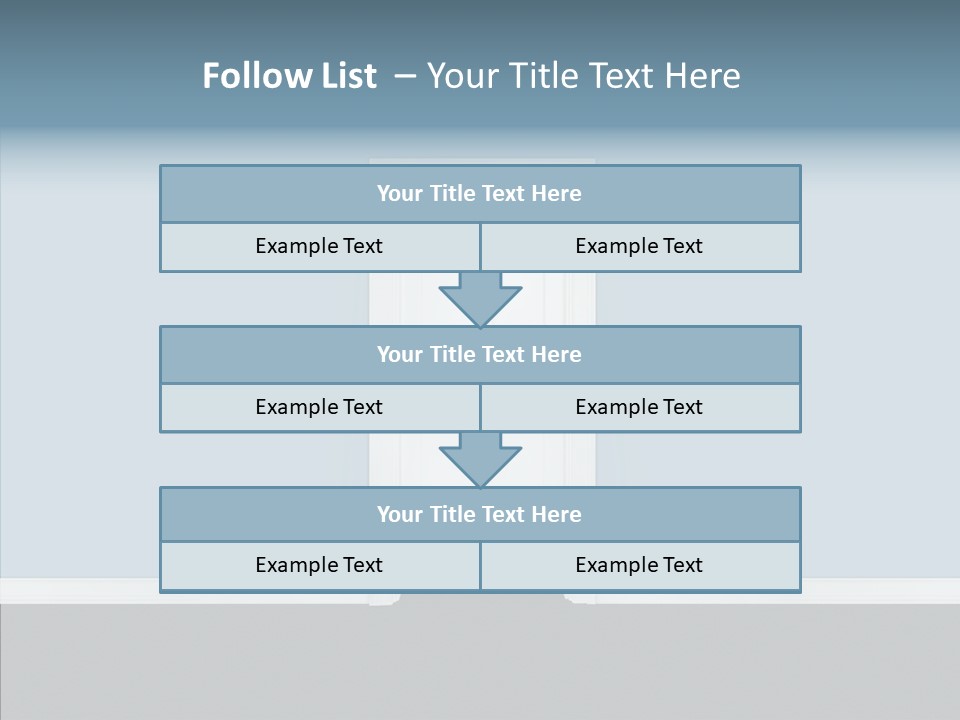 Ideas Frame Handle PowerPoint Template
