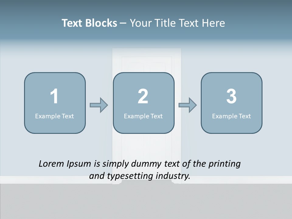 Ideas Frame Handle PowerPoint Template