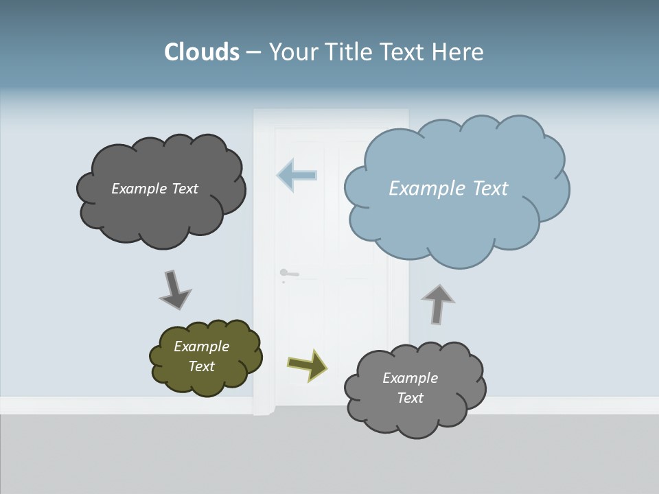 Ideas Frame Handle PowerPoint Template