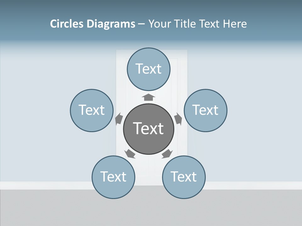 Ideas Frame Handle PowerPoint Template