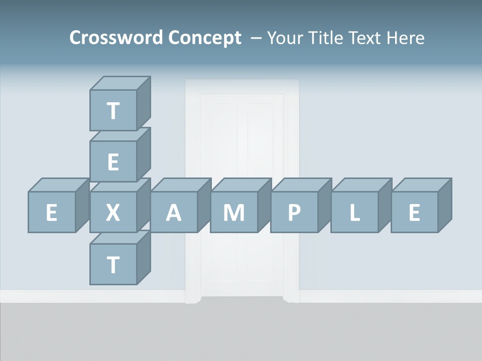 Ideas Frame Handle PowerPoint Template