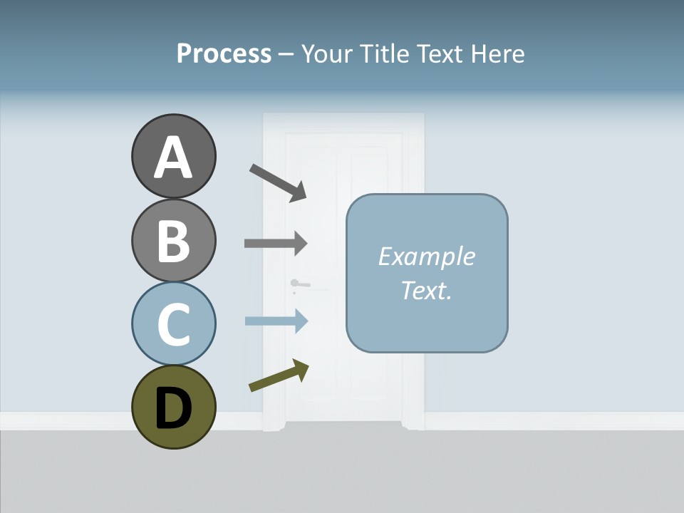 Ideas Frame Handle PowerPoint Template