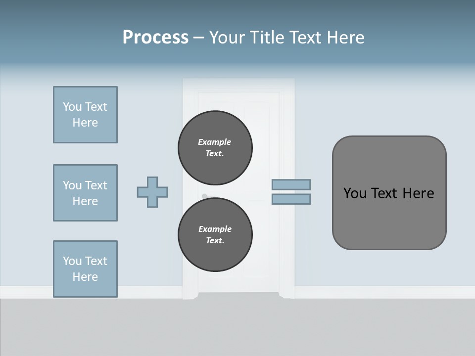 Ideas Frame Handle PowerPoint Template