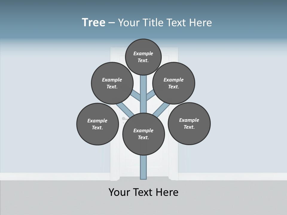 Ideas Frame Handle PowerPoint Template