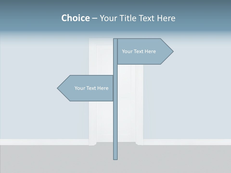 Ideas Frame Handle PowerPoint Template