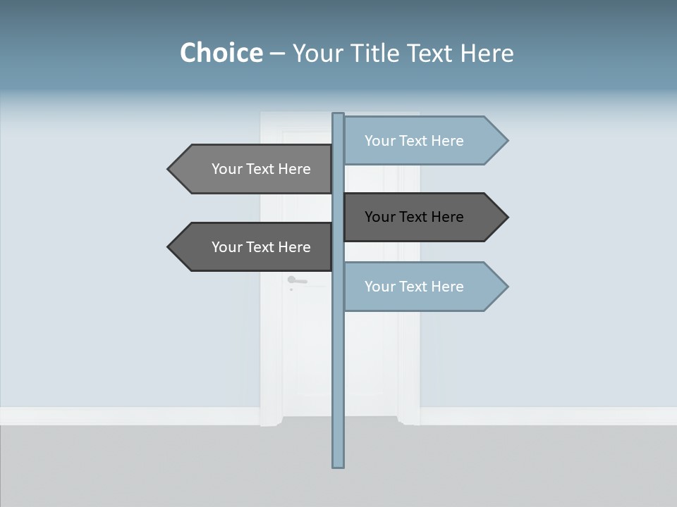Ideas Frame Handle PowerPoint Template