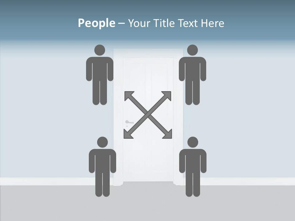 Ideas Frame Handle PowerPoint Template