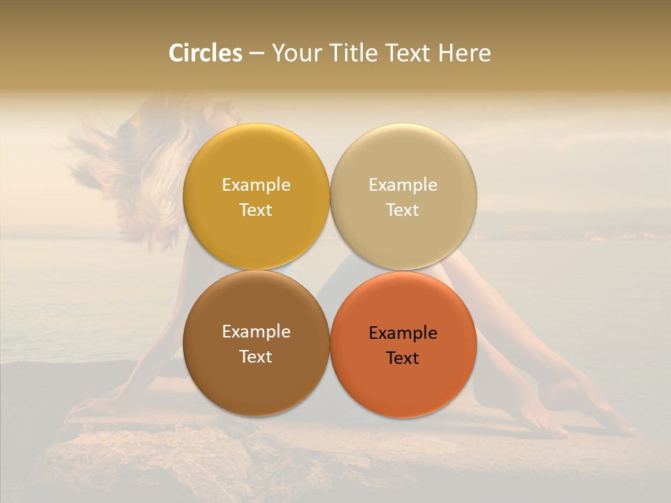 Wind Sea Sunset PowerPoint Template