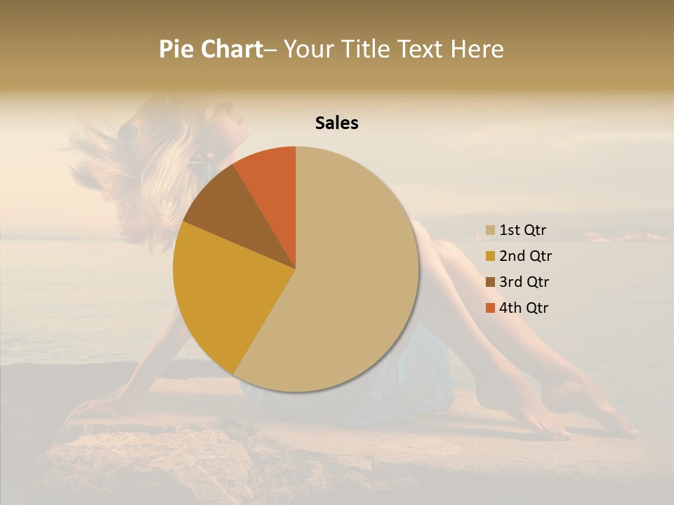 Wind Sea Sunset PowerPoint Template