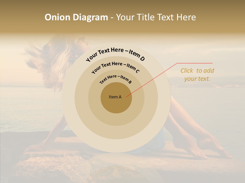 Wind Sea Sunset PowerPoint Template