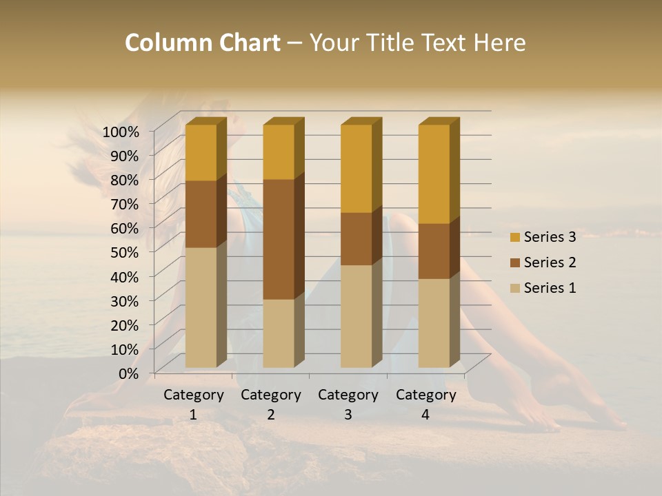 Wind Sea Sunset PowerPoint Template