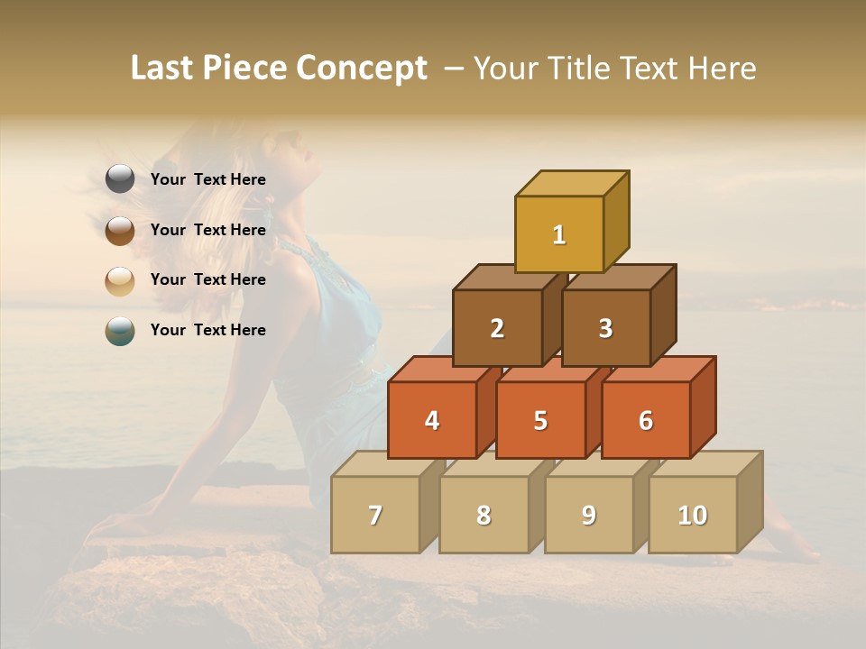 Wind Sea Sunset PowerPoint Template