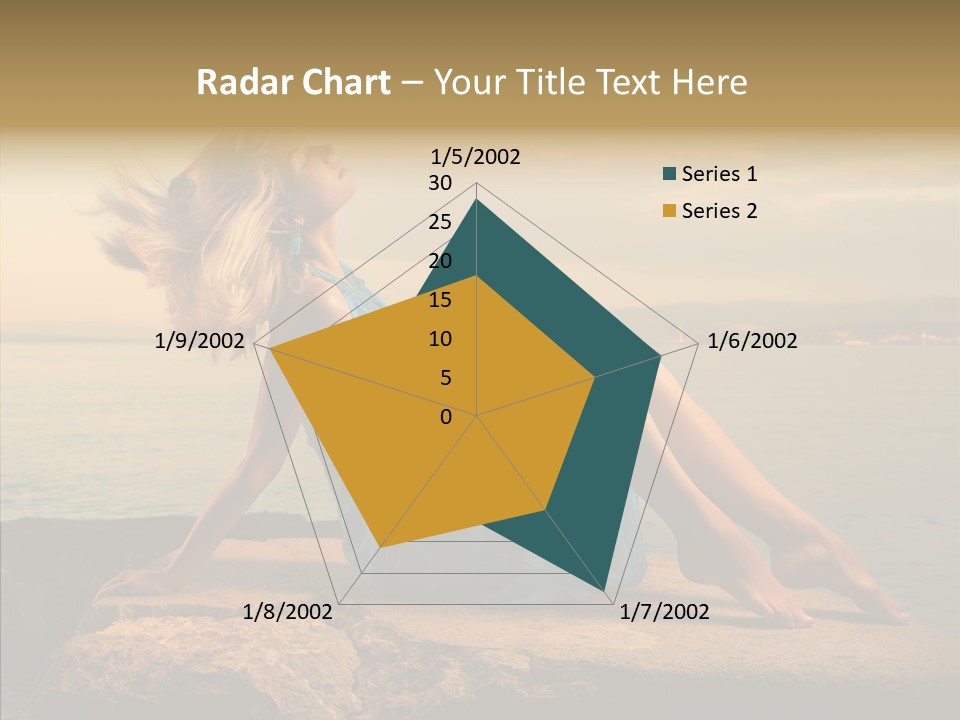 Wind Sea Sunset PowerPoint Template