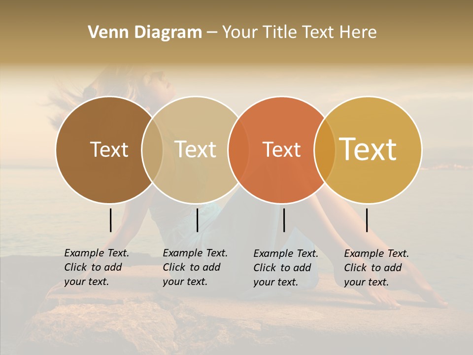 Wind Sea Sunset PowerPoint Template
