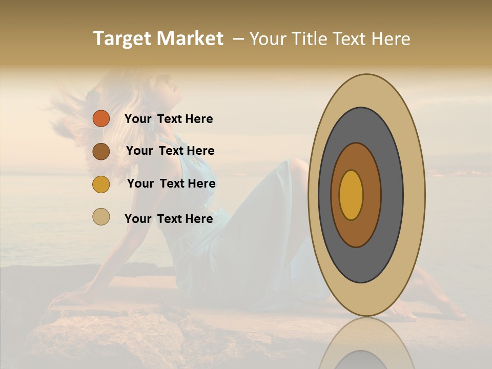 Wind Sea Sunset PowerPoint Template