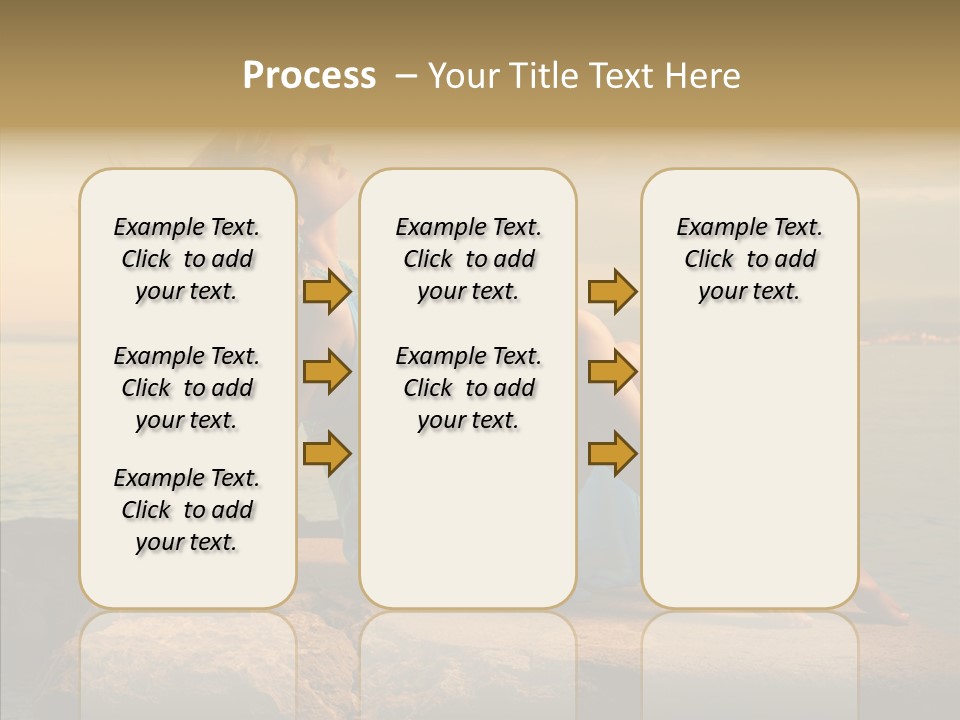 Wind Sea Sunset PowerPoint Template