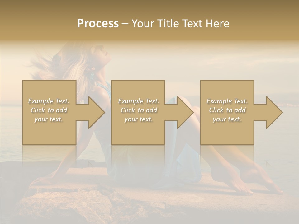 Wind Sea Sunset PowerPoint Template