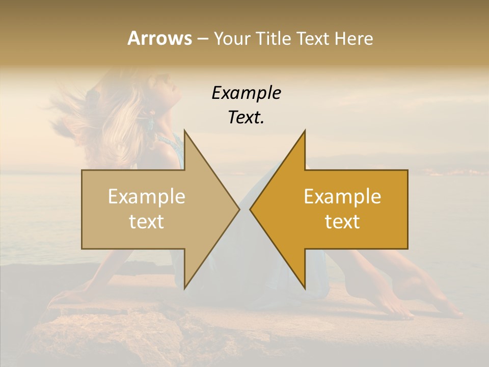 Wind Sea Sunset PowerPoint Template