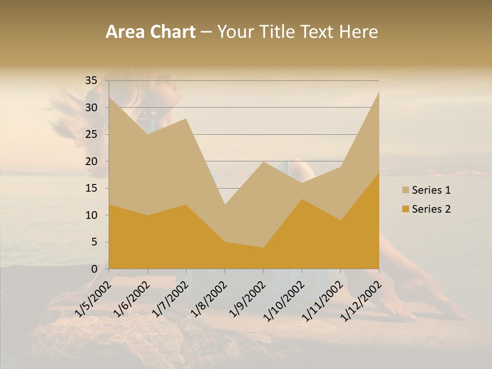 Wind Sea Sunset PowerPoint Template