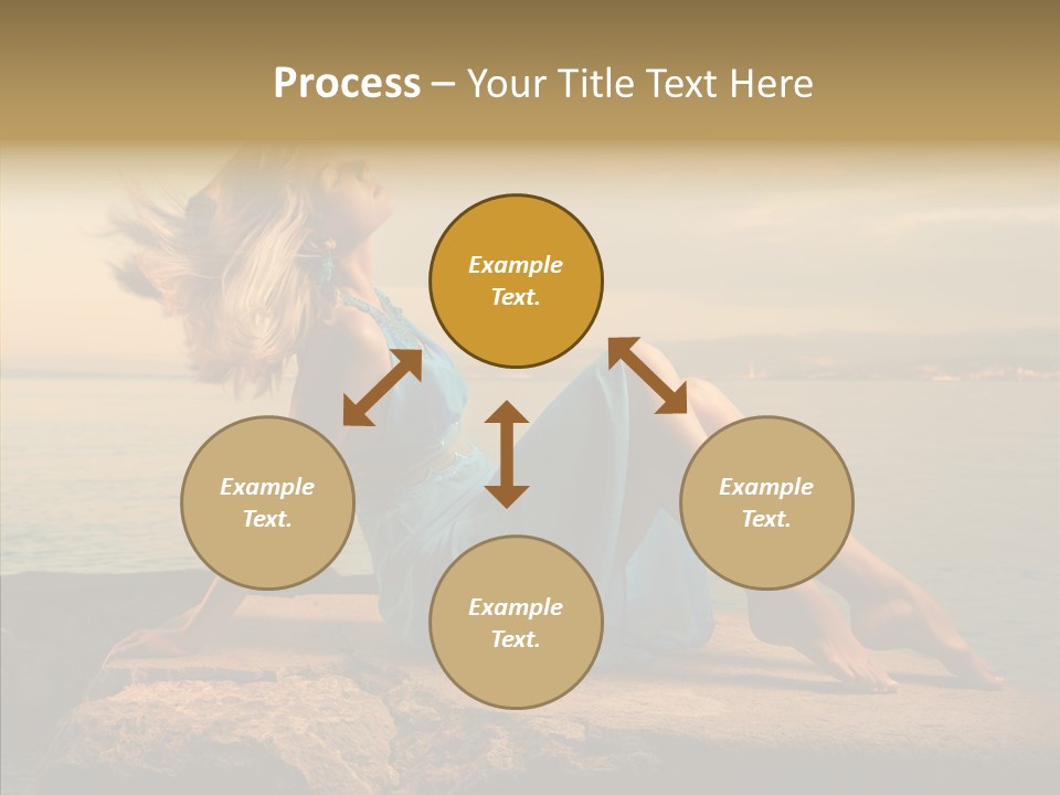 Wind Sea Sunset PowerPoint Template