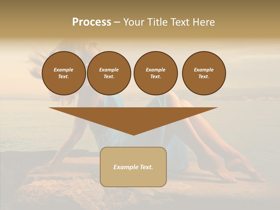 Wind Sea Sunset PowerPoint Template