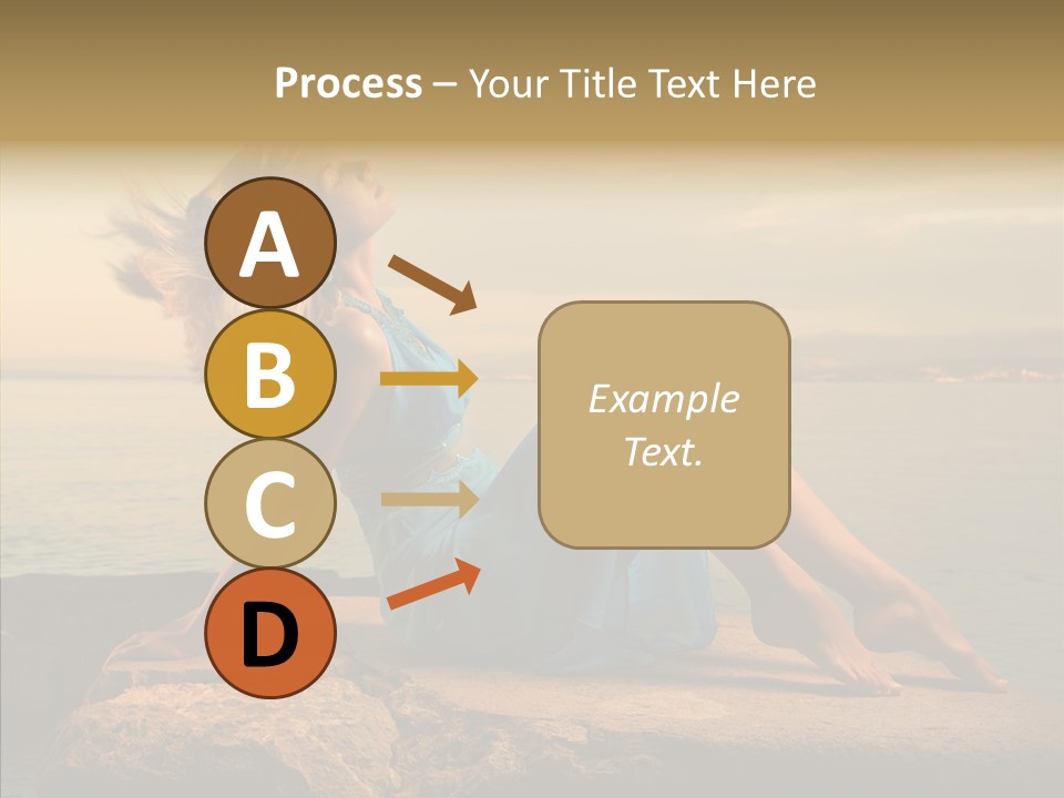 Wind Sea Sunset PowerPoint Template