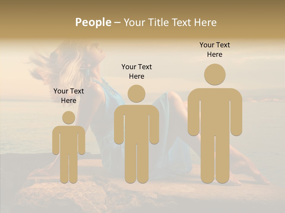 Wind Sea Sunset PowerPoint Template