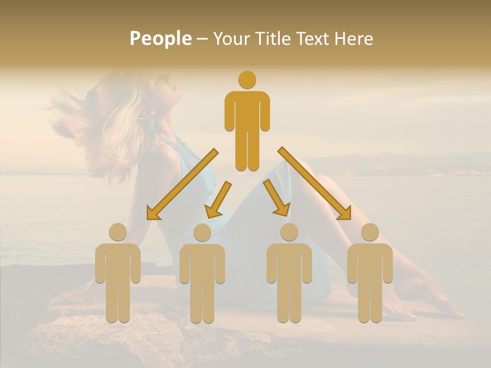 Wind Sea Sunset PowerPoint Template