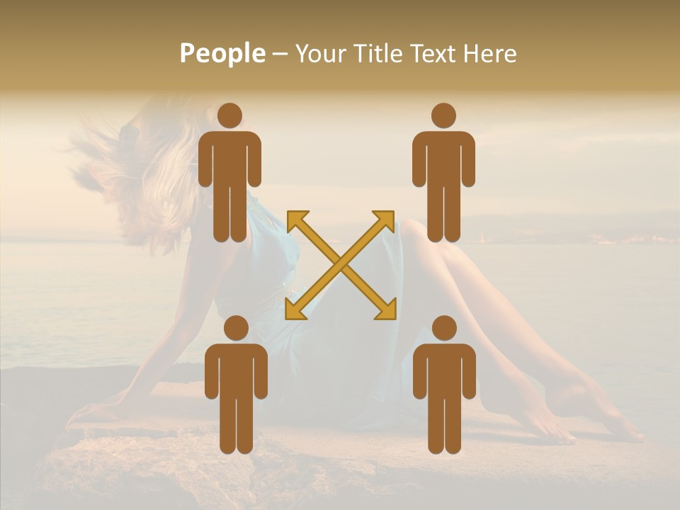 Wind Sea Sunset PowerPoint Template