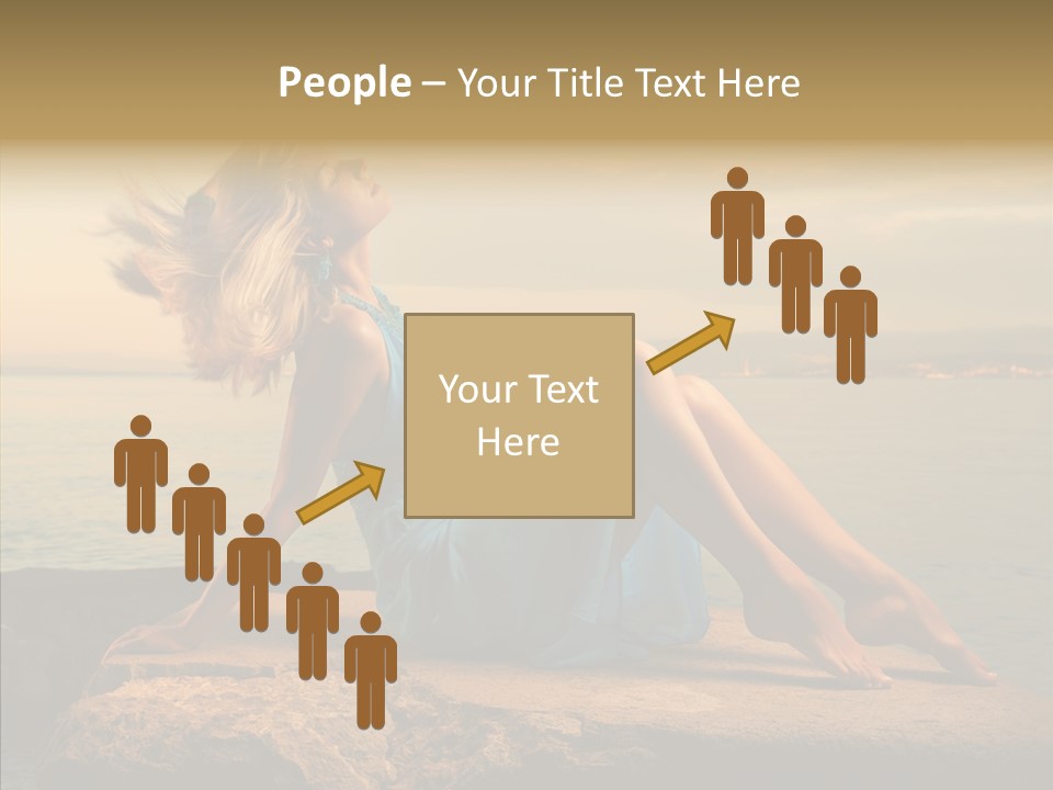 Wind Sea Sunset PowerPoint Template