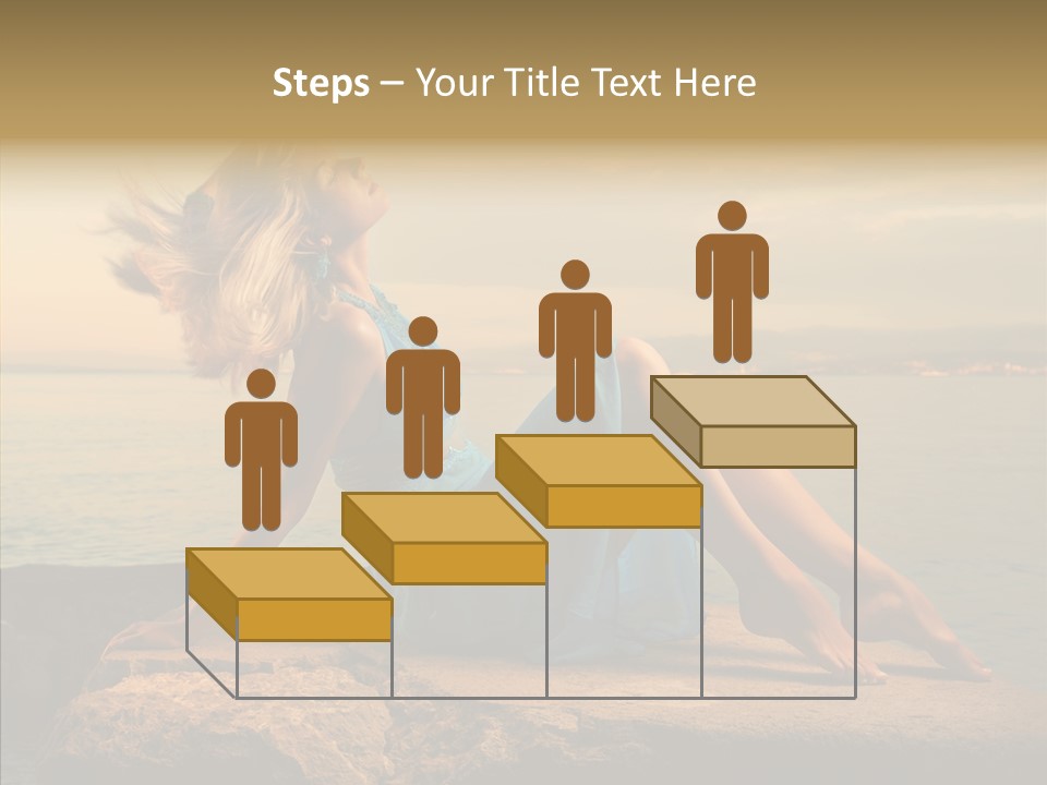 Wind Sea Sunset PowerPoint Template