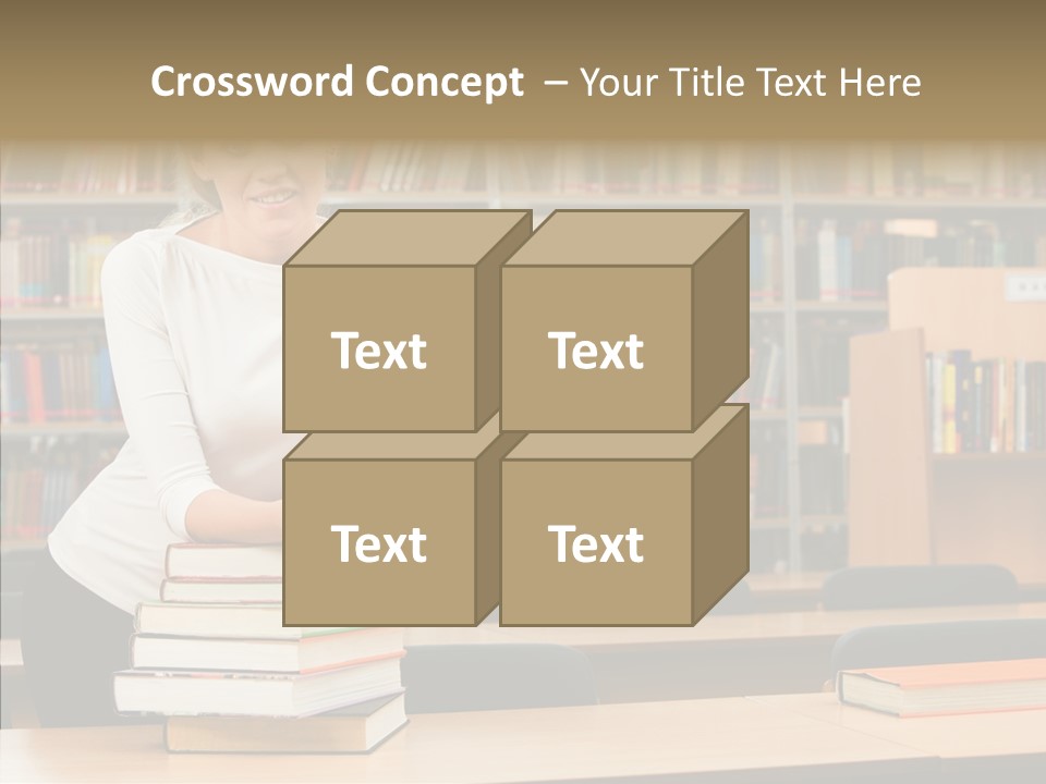 Academic Publishing Person PowerPoint Template
