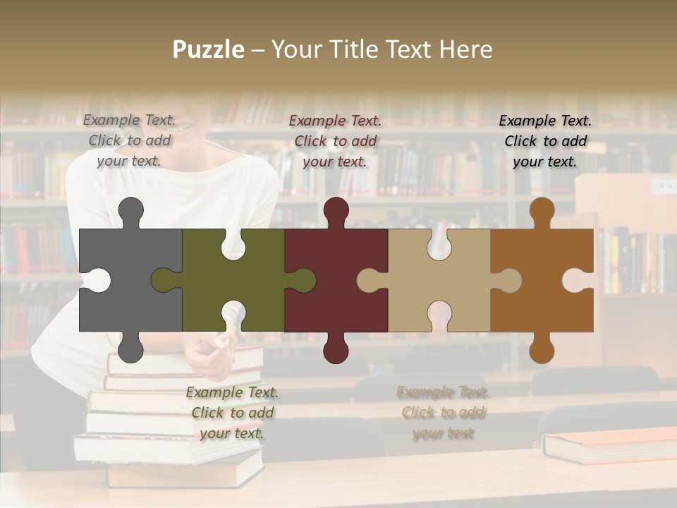 Academic Publishing Person PowerPoint Template