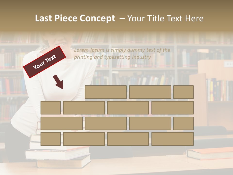 Academic Publishing Person PowerPoint Template