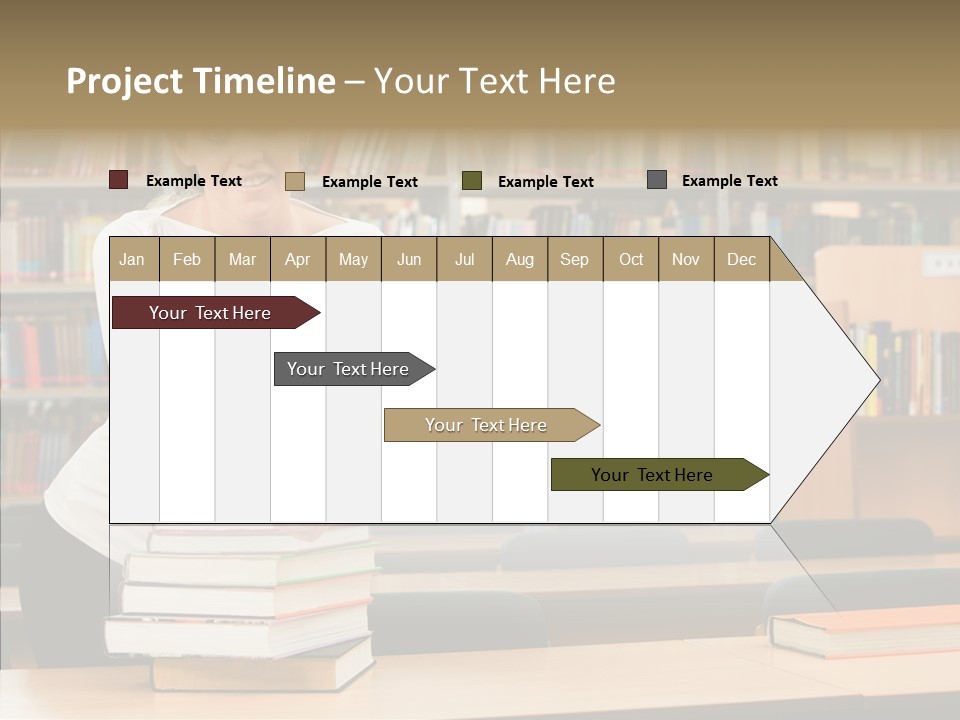 Academic Publishing Person PowerPoint Template