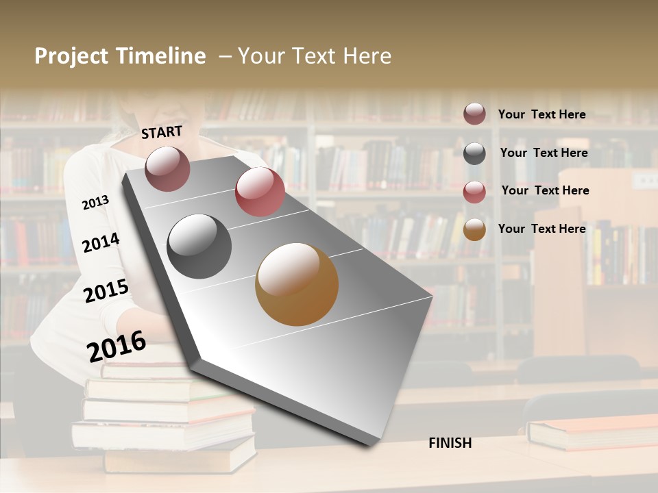 Academic Publishing Person PowerPoint Template